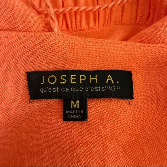 Joseph A. Bright Orange Dress Size Medium - Picture 5 of 7